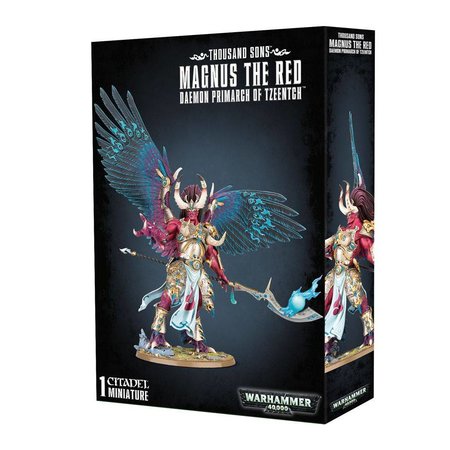 Games Workshop Warhammer 40,000 Chaos Heretic Astartes Thousand Sons: Magnus the Red