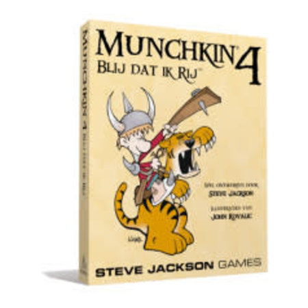 Steve Jackson Games Munchkin 4: Blij dat ik Rij (NL)