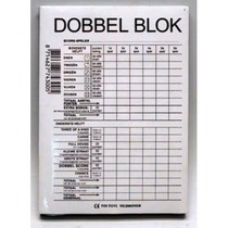 Scoreblok Yahtzee dobbelblok