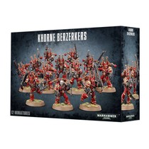 Warhammer 40,000 Chaos Heretic Astartes World Eaters: Khorne Berzerkers