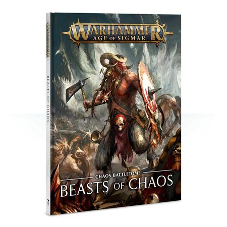 Games Workshop Age of Sigmar 2nd Edition Rulebook Chaos Battletome: Beasts of Chaos (HC)