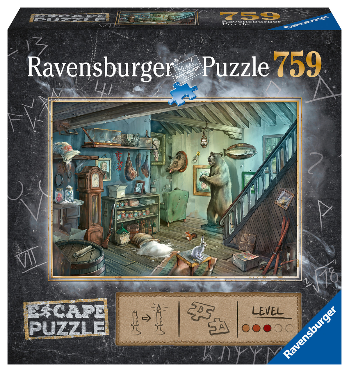 Ravensburger Escape Puzzle Forbidden Basement 759 De Dobbelsteen