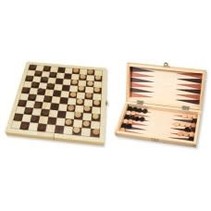 Dam/Backgammon Klapcassette 29cm