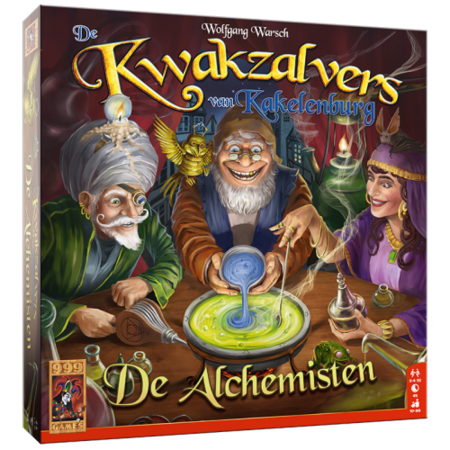 999-Games De Kwakzalvers van Kakelenburg: De Alchemisten - Uitbreiding
