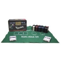 Poker Set Texas Hold'em Blik 200 Chips