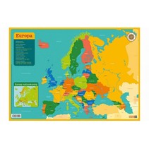 Educatieve onderleggers - Kaart Europa