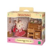 Sylvanian Families: Chocolate Rabbit Sister Set