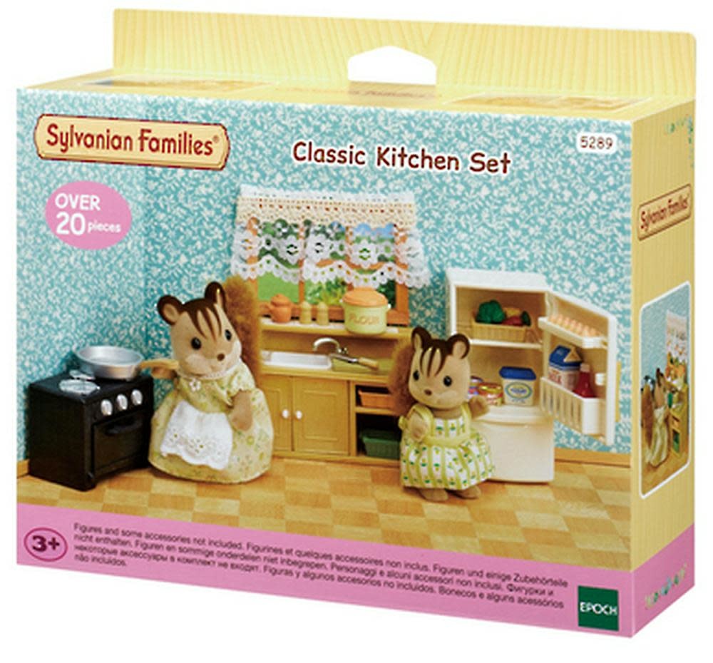 set frigorifero con15 accessori sylvanian families Epoch