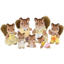 Sylvanian Families: Walnut Squirrel Family