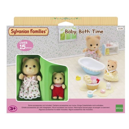 EPOCH Traumwiesen Sylvanian Families: Baby's Badtijd