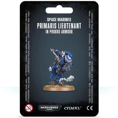 Games Workshop Space marines: Primaris Lieutenant in Phobes Armour