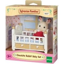 Sylvanian Families: Chocoladekonijn Babybedje