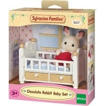 Sylvanian Families: Chocoladekonijn Babybedje