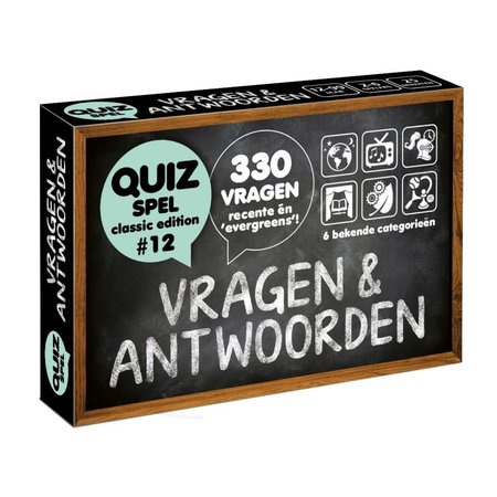 Vragen & Antwoorden Vragen & Antwoorden - Quiz Spel Classic Edition #12