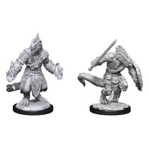 D&D Nolzur's Marvelous Miniatures: Lizardfolk Barbarian & Lizardfolk Cleric