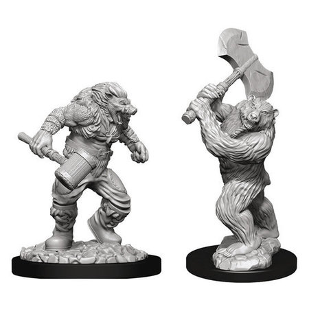 WizKids D&D Nolzur's Marvelous Miniatures - Wereboar & Werebear