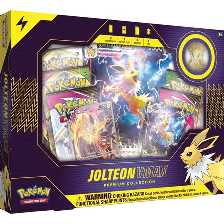 Pokemon Company POK TCG Eevee Evolutions Jolteon VMAX Premium