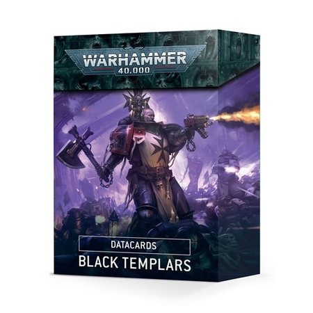 Games Workshop DATACARDS: BLACK TEMPLARS (ENGLISH)