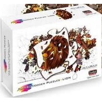 Eureka 2D RainboWooden Puzzle - Lion