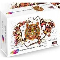 Eureka 2D RainboWooden Puzzle - Tiger