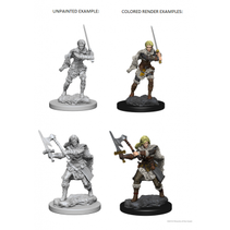 D&D Nolzur's Marvelous Unpainted Miniatures - Human Female Barbarian