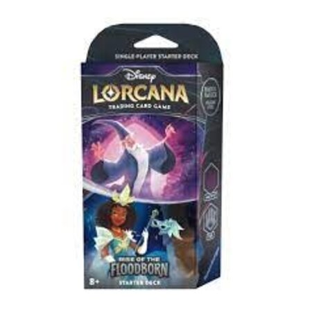 Disney Lorcana Rise of The Floodborn Starter Deck 1 Merlin & Tiana