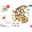 Eureka Eureka 2D RainboWooden Puzzle - Dragon