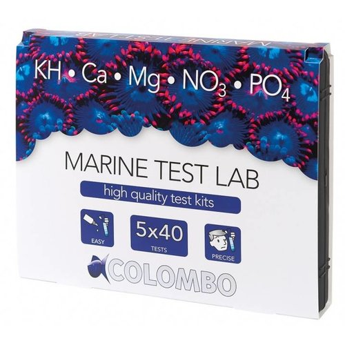 Colombo Colombo marine test lab KH Ca Mg NO3 PO4
