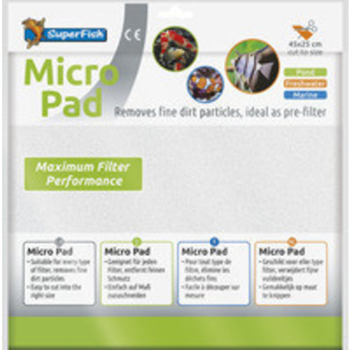 SuperFish SuperFish Micro pad 45x25 cm SuperFish SuperFish Micro pad 45x25 cm