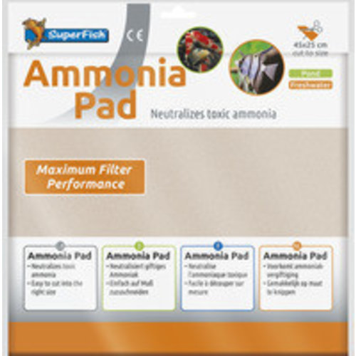 SuperFish SuperFish Ammonia Pad 45x25 cm SuperFish SuperFish Ammonia Pad 45x25 cm