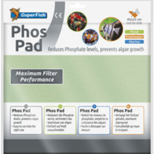 SuperFish SuperFish Phos Pad 45x25 cm SuperFish SuperFish Phos Pad 45x25 cm