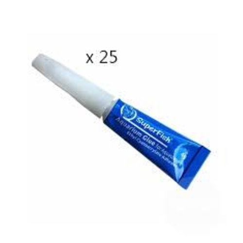 SuperFish SuperFish Aquariumlijm Pot 25 tubes 4 gram SuperFish SuperFish Aquariumlijm Pot 25 tubes 4 gram