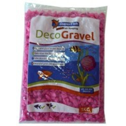 SuperFish SuperFish Deco grind neon rose 1 kg SuperFish SuperFish Deco grind neon rose 1 kg