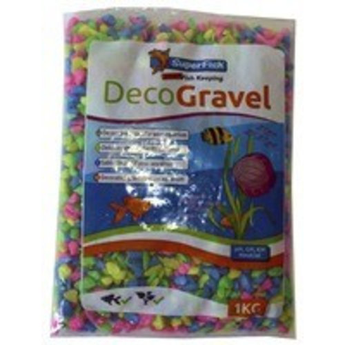 SuperFish SuperFish Deco grind neon mix 1kg SuperFish SuperFish Deco grind neon mix 1kg