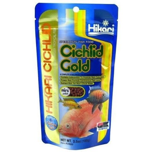 Hikari Hikari Cichlid Gold Mini 100 gram zinkend Hikari Hikari Cichlid Gold Mini 100 gram zinkend