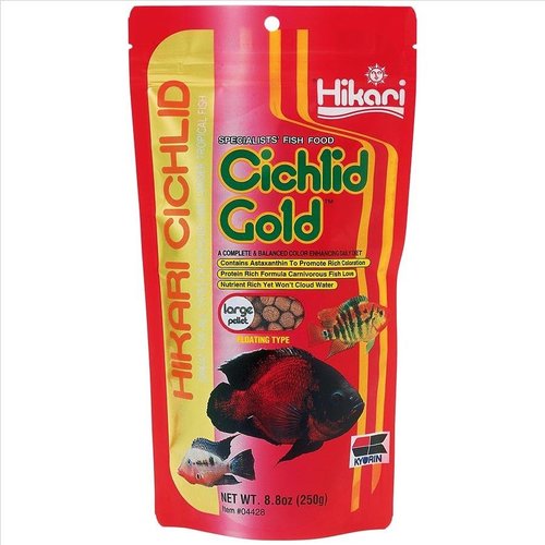 Hikari Hikari Cichlid Gold Baby Large 250 gram Hikari Hikari Cichlid Gold Baby Large 250 gram