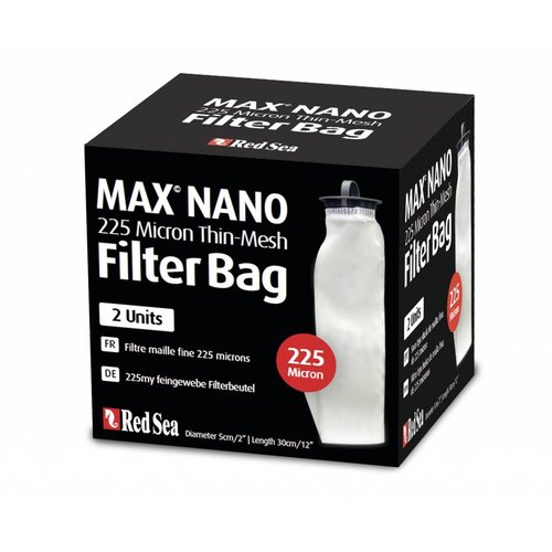 RedSea Red Sea MAX-Nano Thin Mesh Filter 225 Micron (2 pieces) RedSea Red Sea MAX-Nano Thin Mesh Filter 225 Micron (2 pieces)