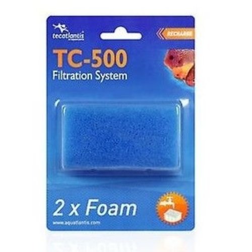 Aquatlantis Aquatlantis Filterspons tbv TC500 Tortum per 2 stuks Aquatlantis Aquatlantis Filterspons tbv TC500 Tortum per 2 stuks