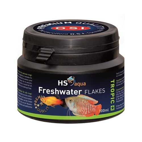 HS Aqua HS Aqua Freshwater Flakes 100 ml HS Aqua HS Aqua Freshwater Flakes 100 ml