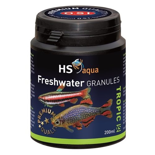 HS Aqua HS Aqua Freshwater Granules XS 200 ml HS Aqua HS Aqua Freshwater Granules XS 200 ml