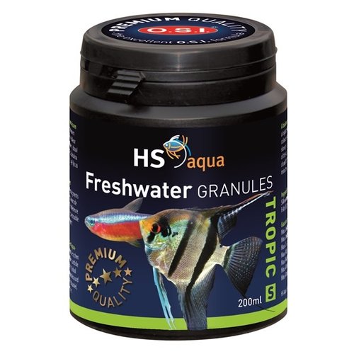 HS Aqua HS Aqua Freshwater Granules S 200 ml HS Aqua HS Aqua Freshwater Granules S 200 ml