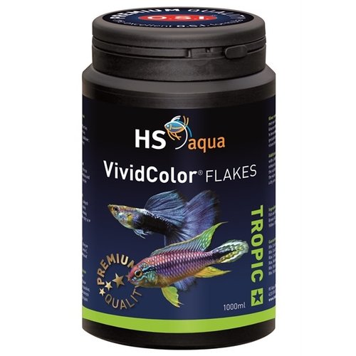 HS Aqua HS Aqua Vivid Color Flakes 1000 ml HS Aqua HS Aqua Vivid Color Flakes 1000 ml
