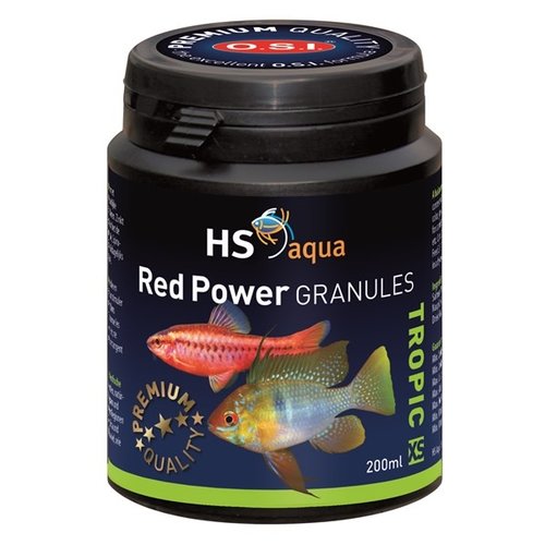 HS Aqua HS Aqua Red Power Granules XS 200 ml HS Aqua HS Aqua Red Power Granules XS 200 ml