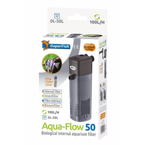 SuperFish SuperFish Aquaflow 50 filter 100 l/h SuperFish SuperFish Aquaflow 50 filter 100 l/h