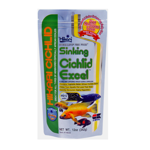 Hikari Hikari Cichlid Excel mini 342g zinkend Hikari Hikari Cichlid Excel mini 342g zinkend