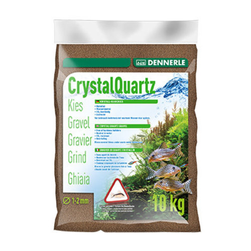 Dennerle Dennerle Kristal Grind Donkerbruin 1-2 mm 10 kg Dennerle Dennerle Kristal Grind Donkerbruin 1-2 mm 10 kg