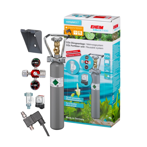 Eheim Eheim Co2 set 400 incl. fles & magneetventiel Eheim Eheim Co2 set 400 incl. fles & magneetventiel