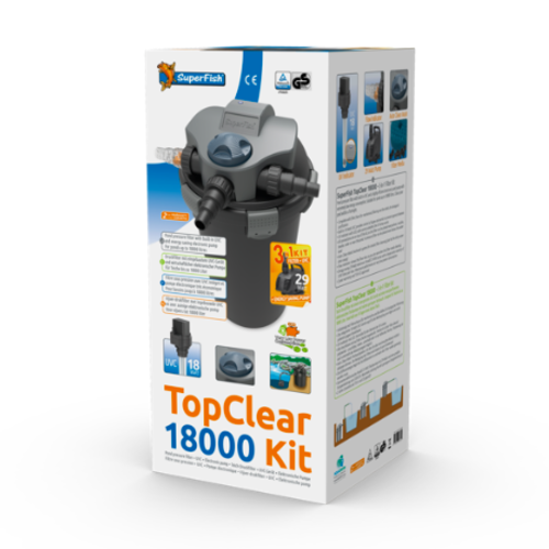 SuperFish SuperFish topclear kit 18000 SuperFish SuperFish topclear kit 18000