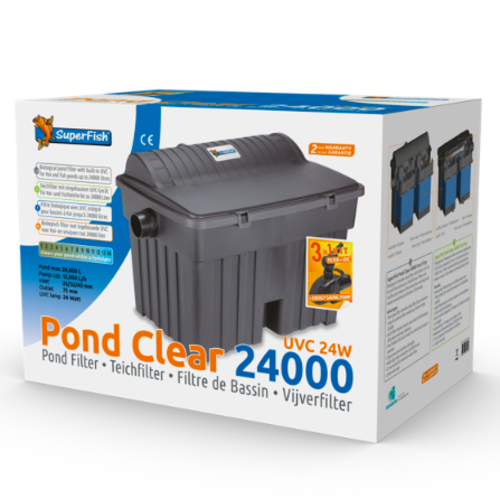 SuperFish SuperFish pondclear kit 24000 SuperFish SuperFish pondclear kit 24000