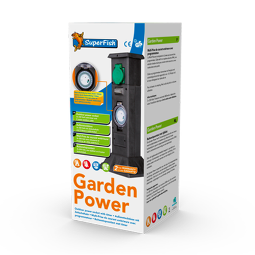 SuperFish Gardenpower timer - Te bij - Aquacompleet